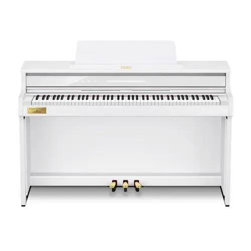 Casio AP-750 WE – białe pianino cyfrowe 88 klawiszy, 256 polifonia, Bluetooth MIDI/Audio