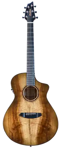 Breedlove Pursuit Exotic S Concert Sweetgrass CE Myrtlewood Myrtlewood