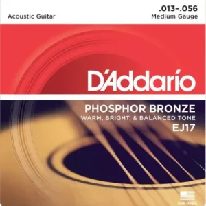 Struny do Gitary Akustycznej - D'addario EJ17 13-56
