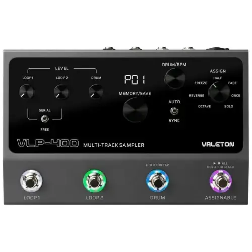 Valeton VLP400 Looper, sampler