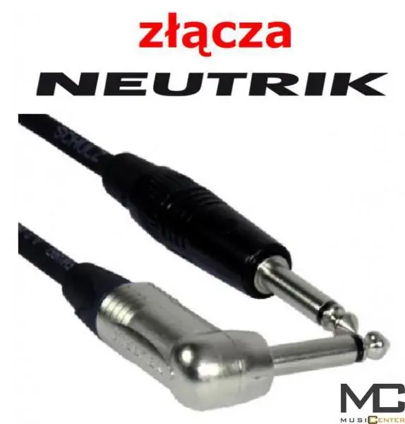 Schulz-Kabel BUM 10 - przewód instrumentalny 10m, gitarowy, złącza Neutrik