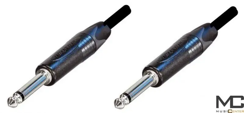 MC Audio GS1NJ 150 - przewód głośnikowy 2x1,5mm2 150cm, jack-jack złącza Neutrik