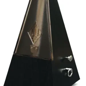 Wittner Piramida 816 K Black - metronom mechaniczny z dzwonkiem
