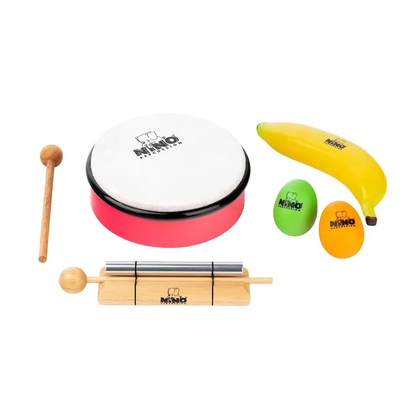 Nino Percussion SET-8 - zestaw instrumentów perkusyjnych