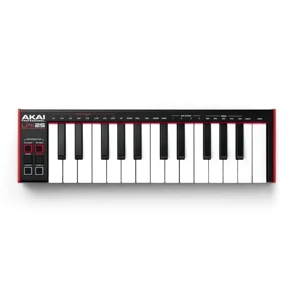 Akai LPK 25 Mk II - klawiatura sterująca 25 klawiszy mini