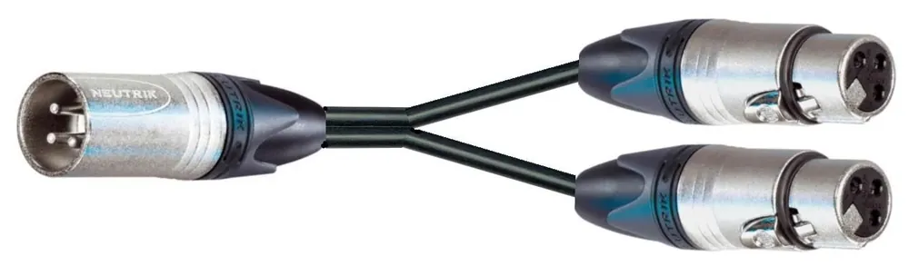 MC Audio SUSD5NM5 - sumator do dwóch mikrofonów dynamicznych pojemnościowych 5m