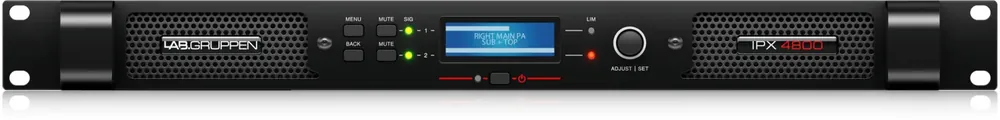 Lab Gruppen IPX 4800 - wzmacniacz mocy sterowany DSP 4800W, 2-8 Ohm