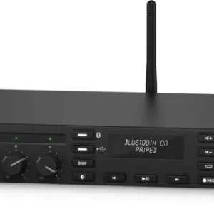 Lab Gruppen CPA 2402 - mikser ze wzmacniaczem 2 x 240W, 100V lub 4-8 ohm, 6 wejść mikrofonowych, Bluetooth