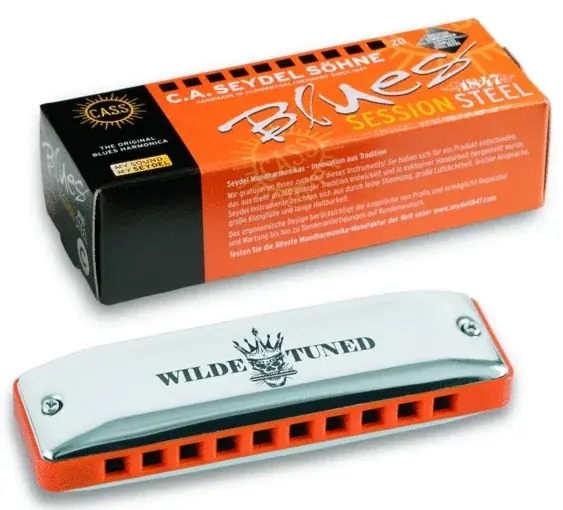 Seydel Blues Session Steel Wilde Rock B - harmonijka ustna B-dur
