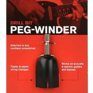 D'Addario PW-DBPW-01 Drill Bit Peg Winder – korbka do nawijania strun