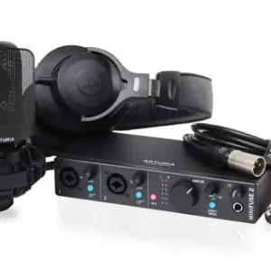 Arturia MiniFuse Recording Pack Black – zestaw do home recordingu