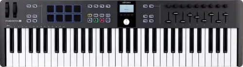 Arturia KeyLab Essential 61 mk3 Black – klawiatura sterująca