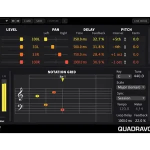 Eventide Quadravox – wtyczka 4-głosowy pitch shifter