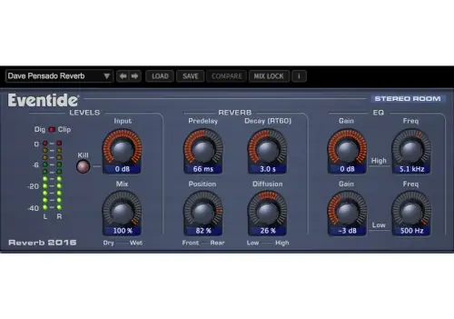 Eventide 2016 Stereo Room – wtyczka reverb