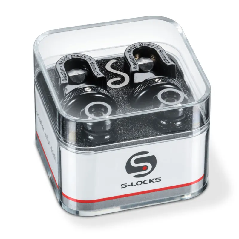 Schaller S-Locks L Strap Lock (27mm) Black