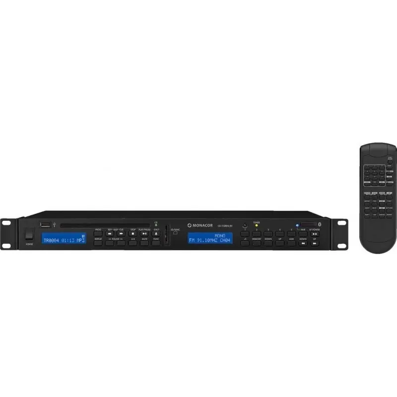 Monacor CD-112/RDSBT odtwarzacz CD/MP3